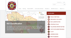Desktop Screenshot of estacadafire.org